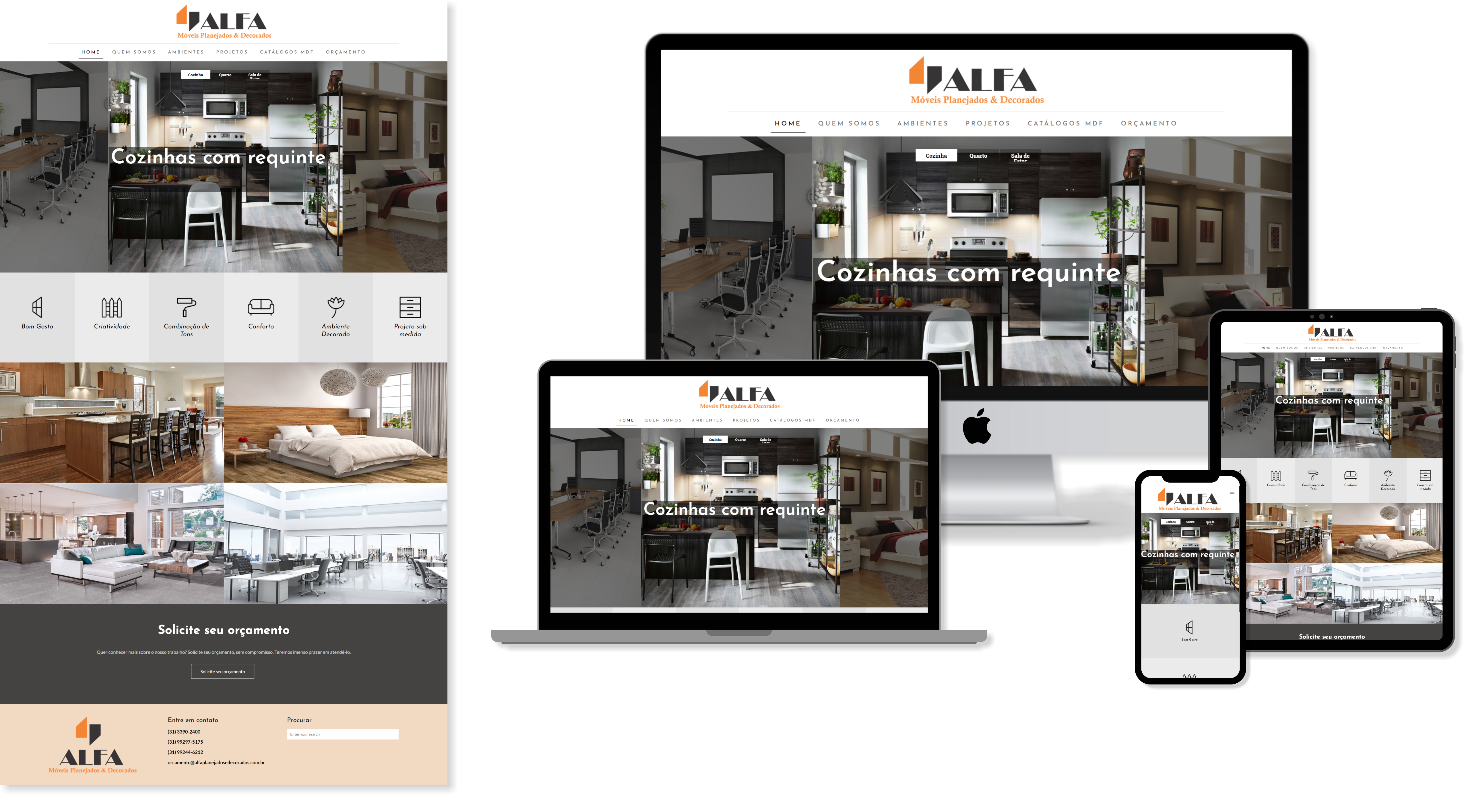 Site Comercial com Catálogos Digitais