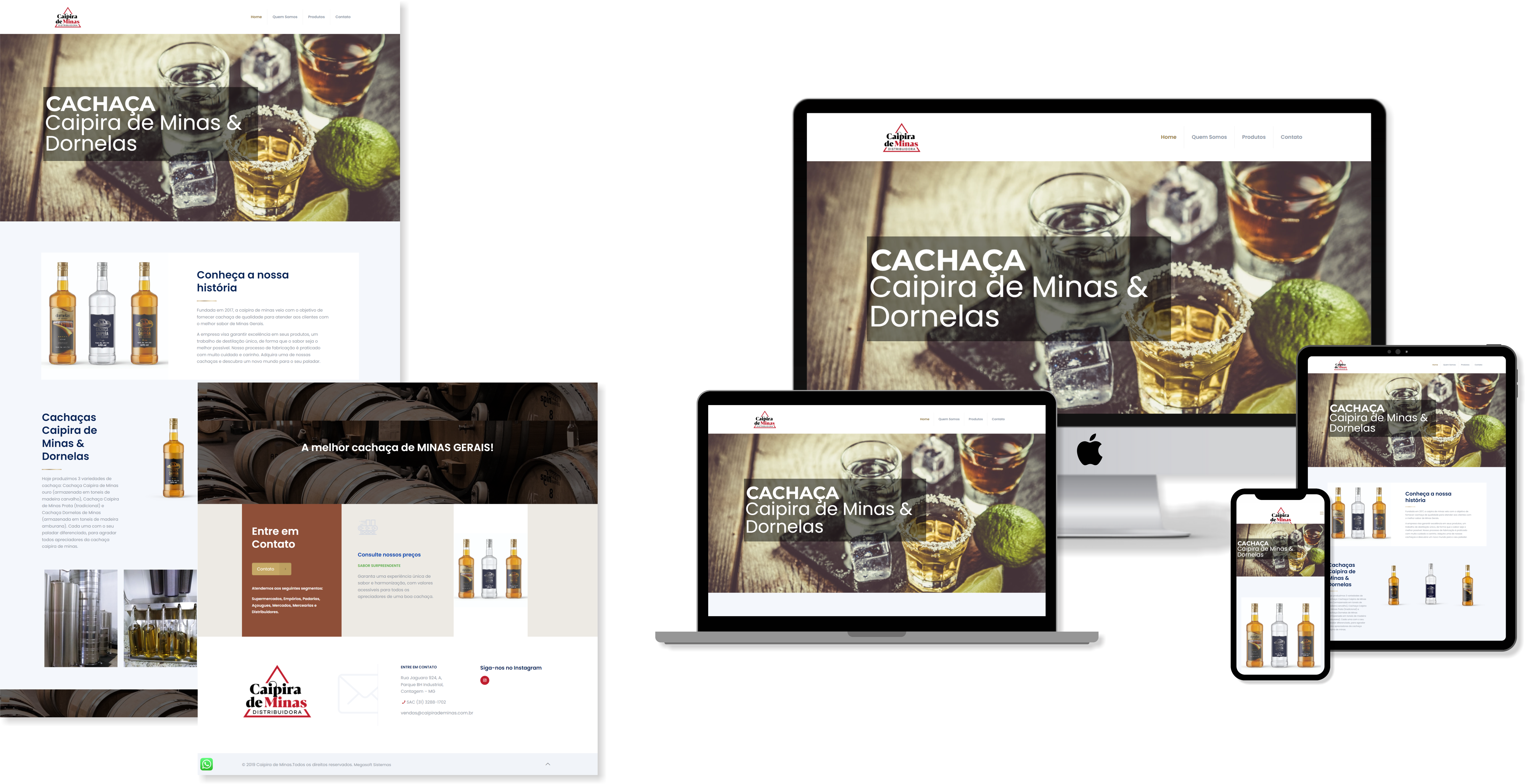 Site Comercial para Distribuidora